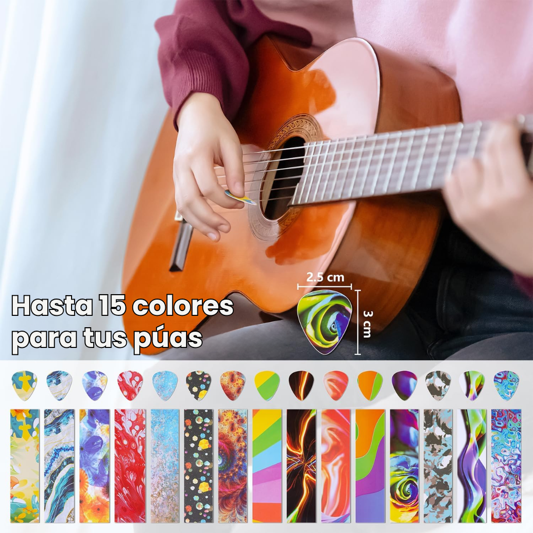 Kit para hacer púas de guitarra Infinitas